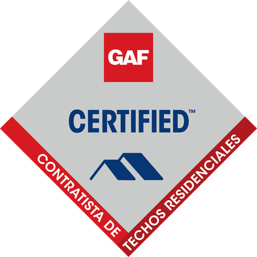 Contratista de techos residenciales certificado GAF