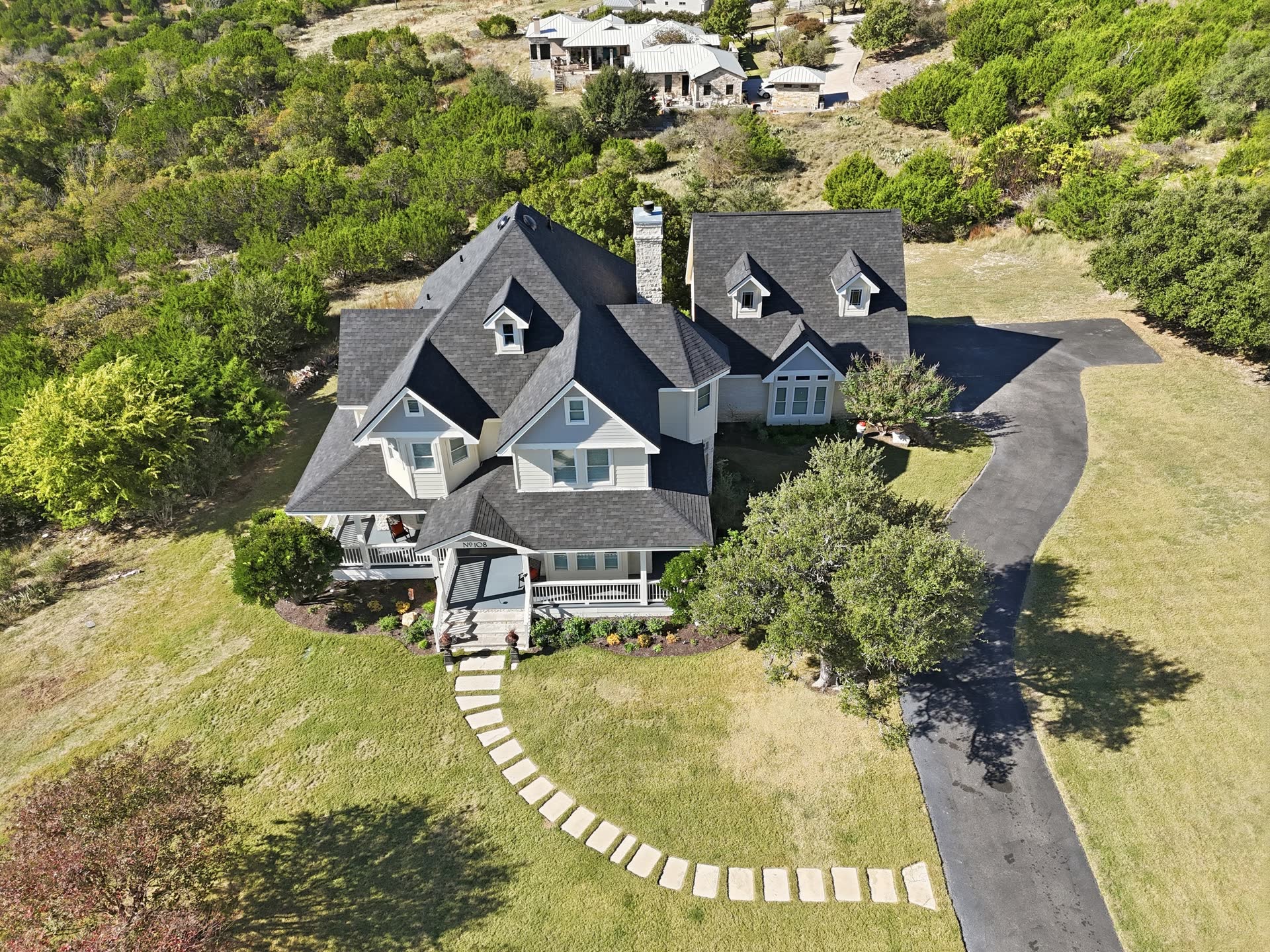 Residential roof, second view