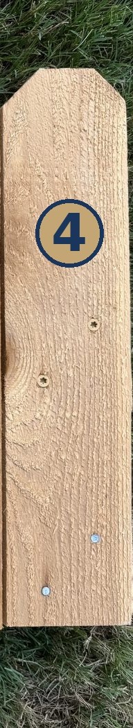 Fence picket 4: Western Red Cedar · 3.5 in
